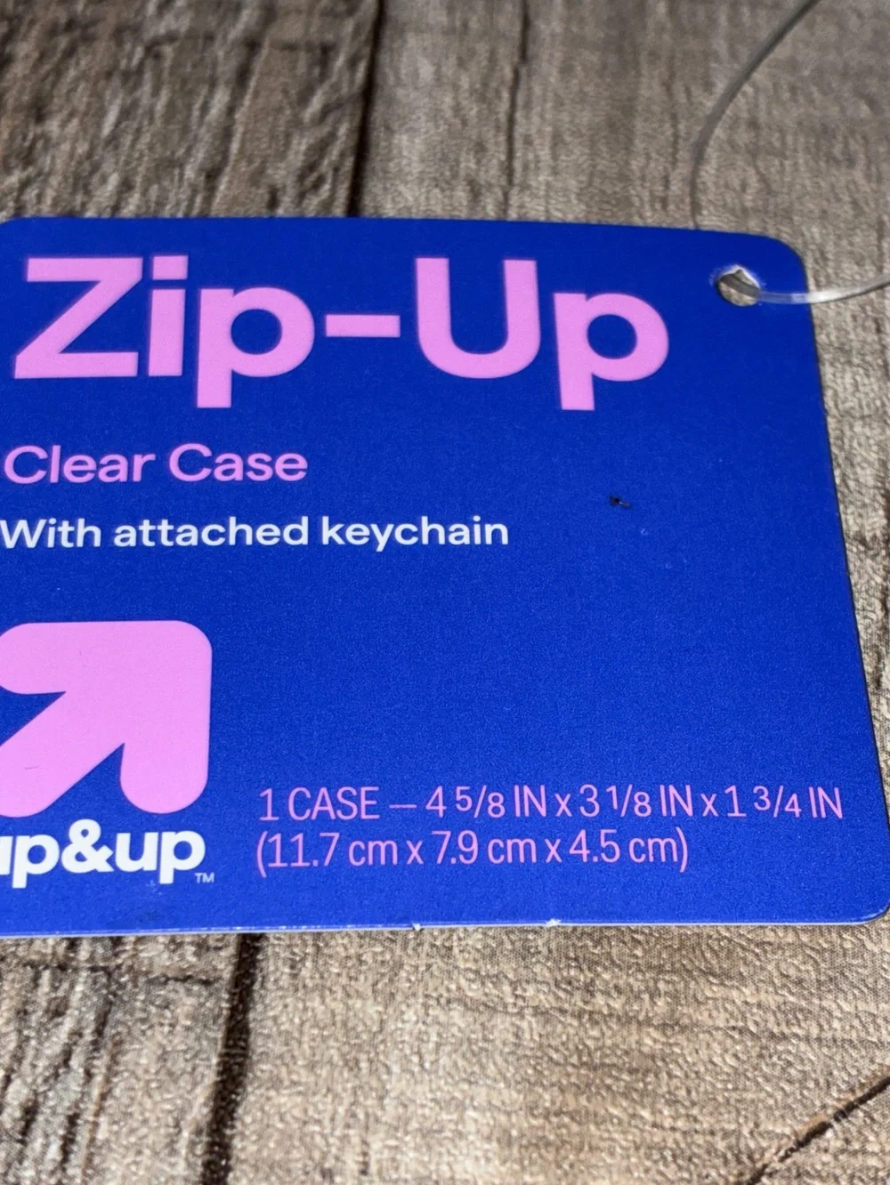 Target Up & Up Mini Zip- Up Hard Case with Keychain